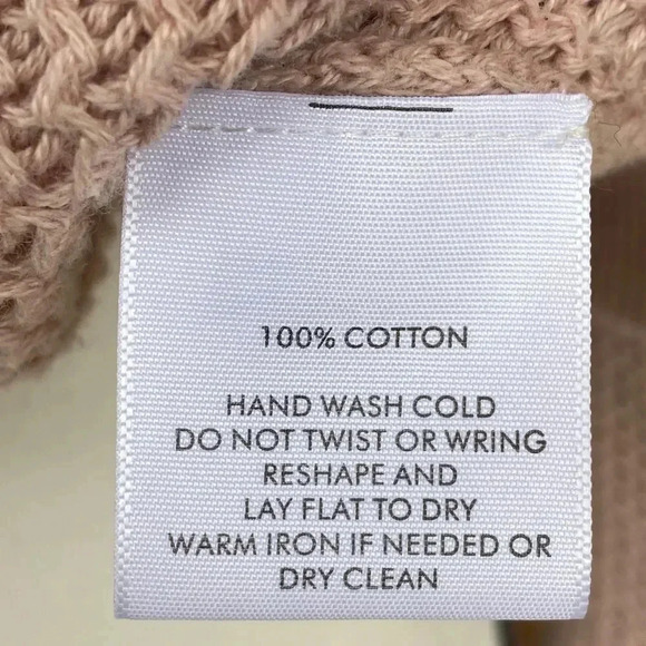 White + warren cotton sweater sz medium - Picture 5 of 10